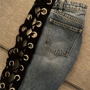 Carmar lace up denim jeans - Size 26